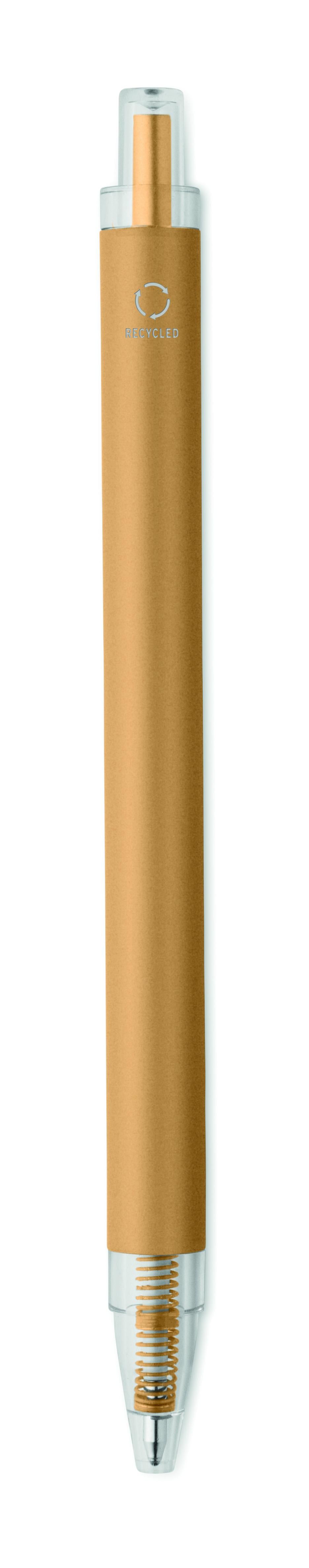 Bolígrafo aluminio reciclado