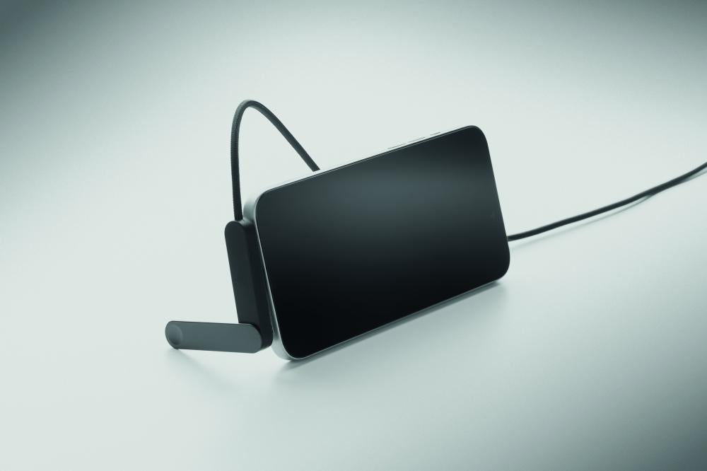 Cable USB-C 60W con soporte