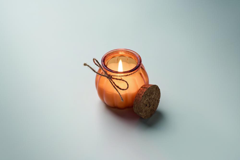 Vela cera vegetal de vainilla