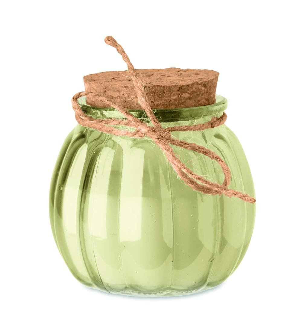 Vela cera vegetal de vainilla