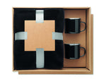 Juego de manta polar y 2 tazas