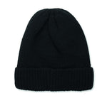 Gorro de punto con dobladillo
