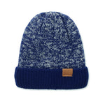 Gorro de punto con dobladillo