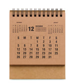 Calendario sobremesa 4 años