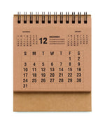 Calendario sobremesa 4 años