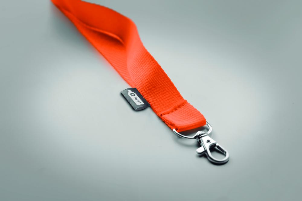 Lanyard de RPET  20 mm
