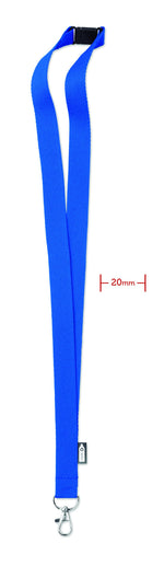 Lanyard de RPET  20 mm