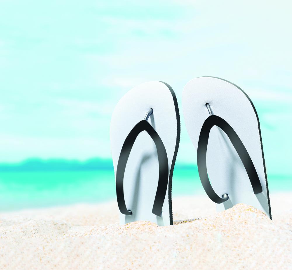Chanclas playa sublimación
