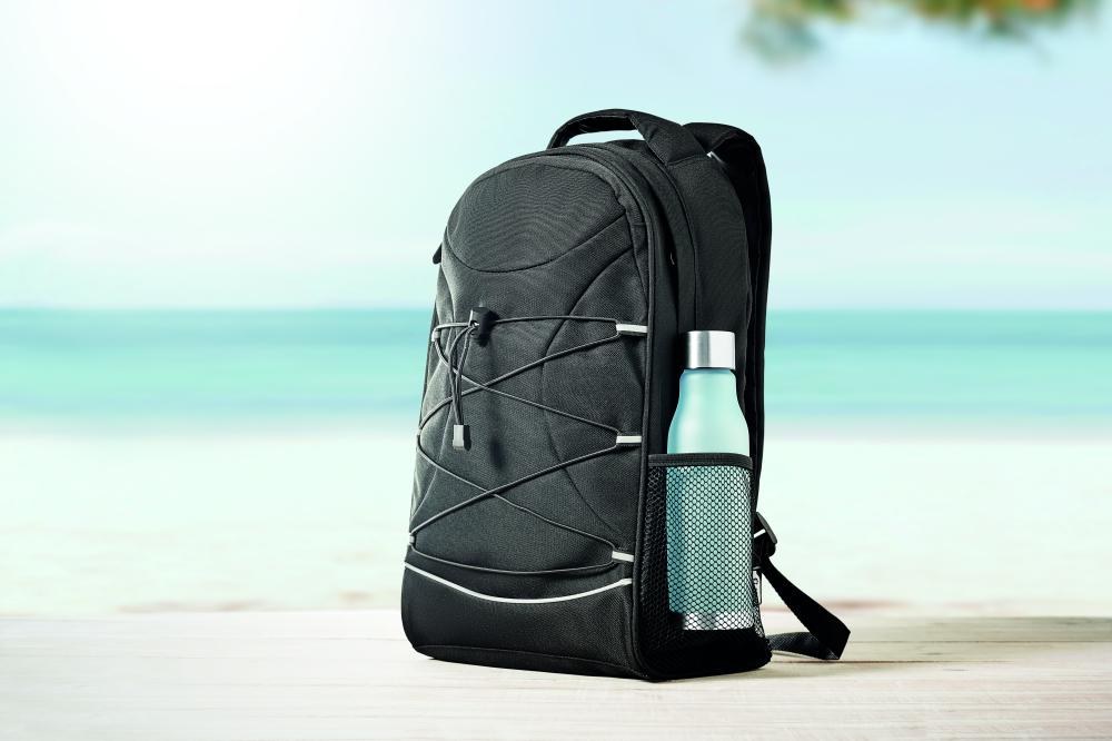 Mochila jaspeada 600D RPET