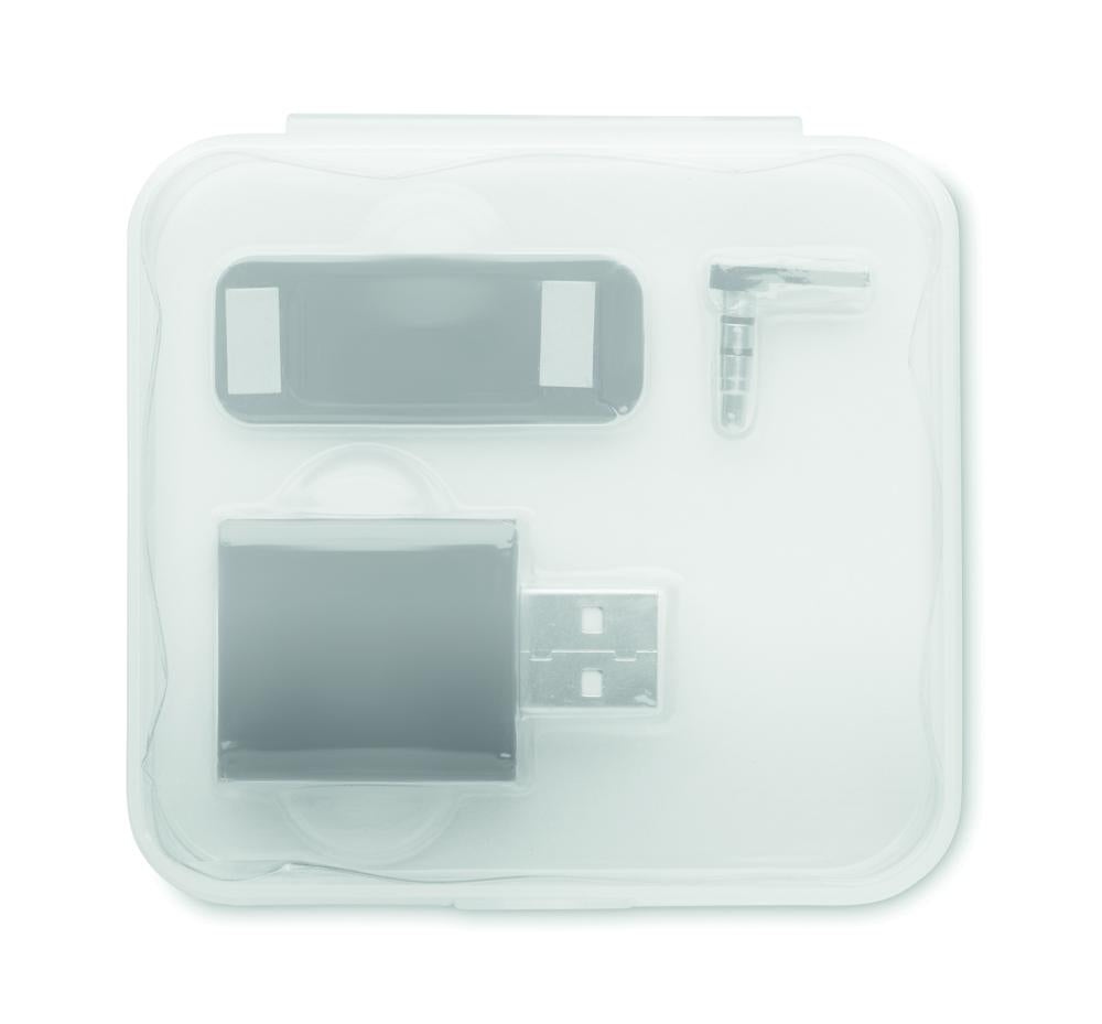 Blocker webcam, datos y audio.