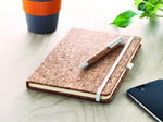 Set libreta bolígrafo corcho