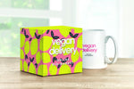 Caja  carton taza sublimacion
