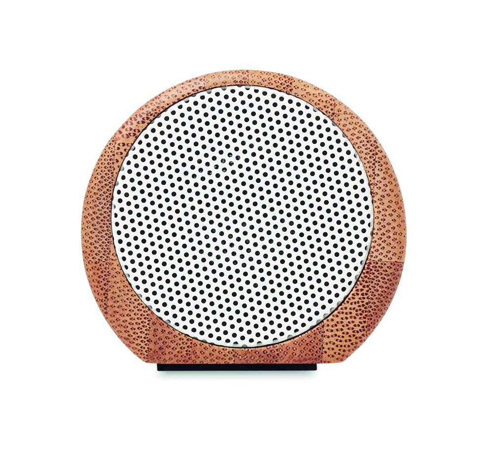 Altavoz bambú inalámbrico 2x5W