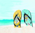 Chanclas playa sublimación