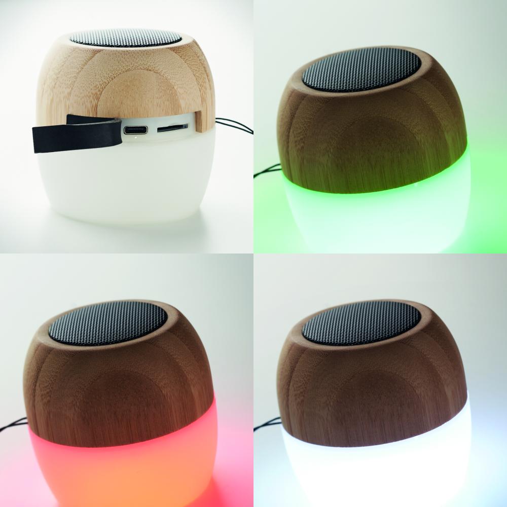 Altavoz bambú inalámbrico 5.0