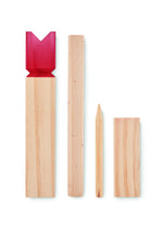 Juego de madera de pino