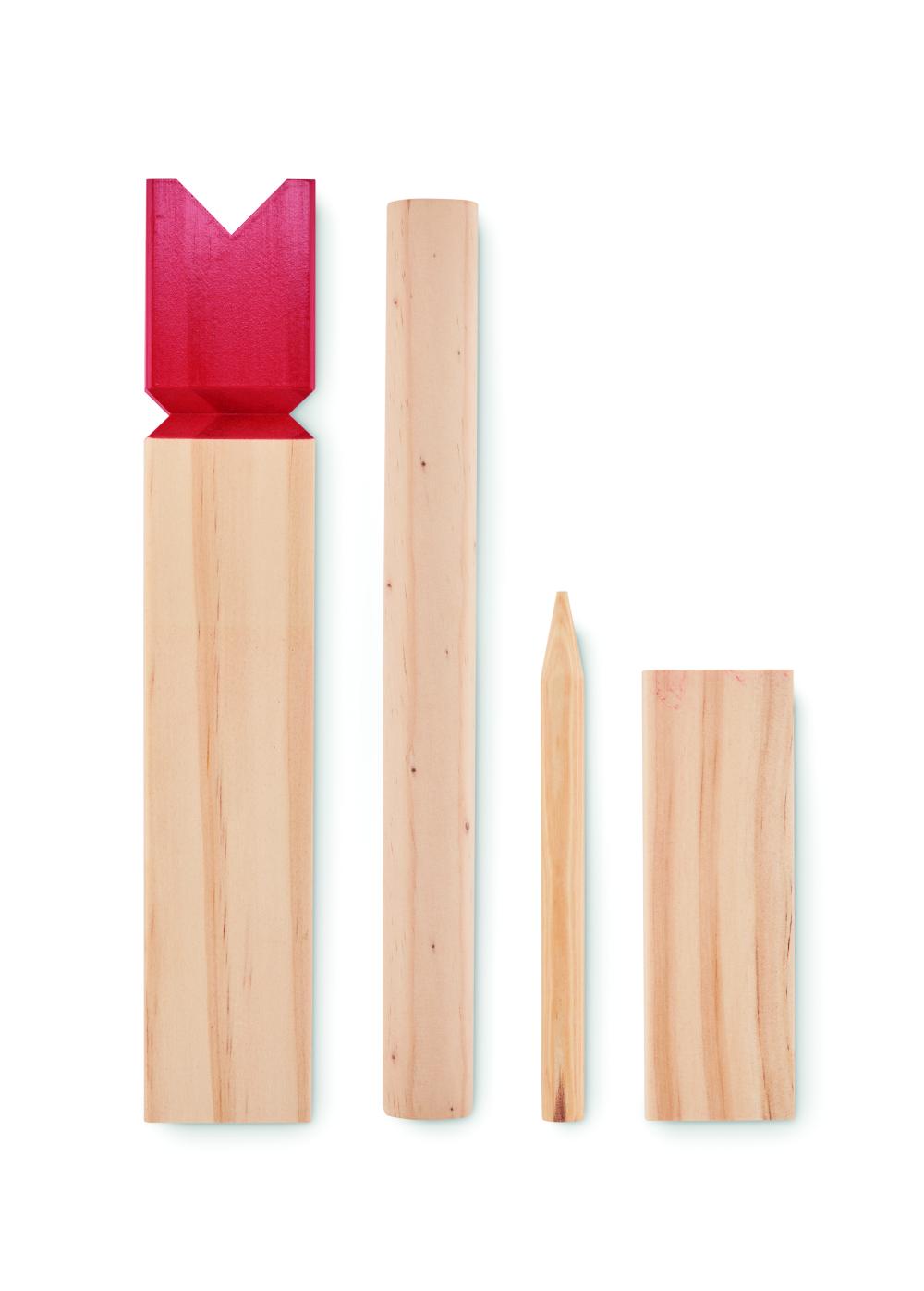 Juego de madera de pino