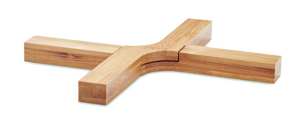 Protector plegable de bambú