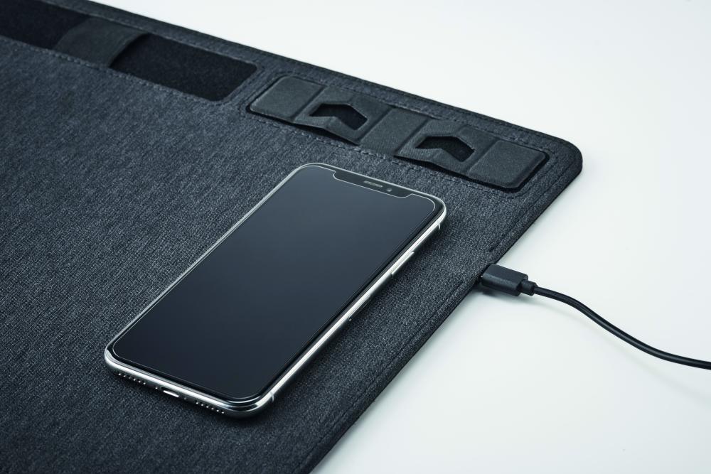 Alfombrilla RPET cargador 15W