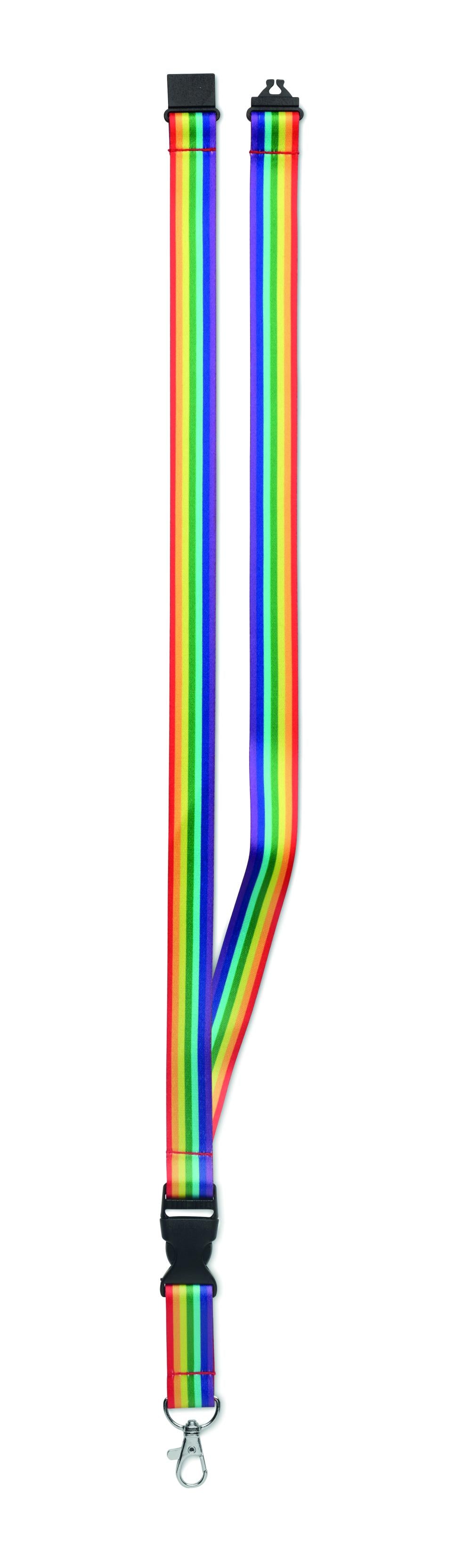 Lanyard RPET rainbow