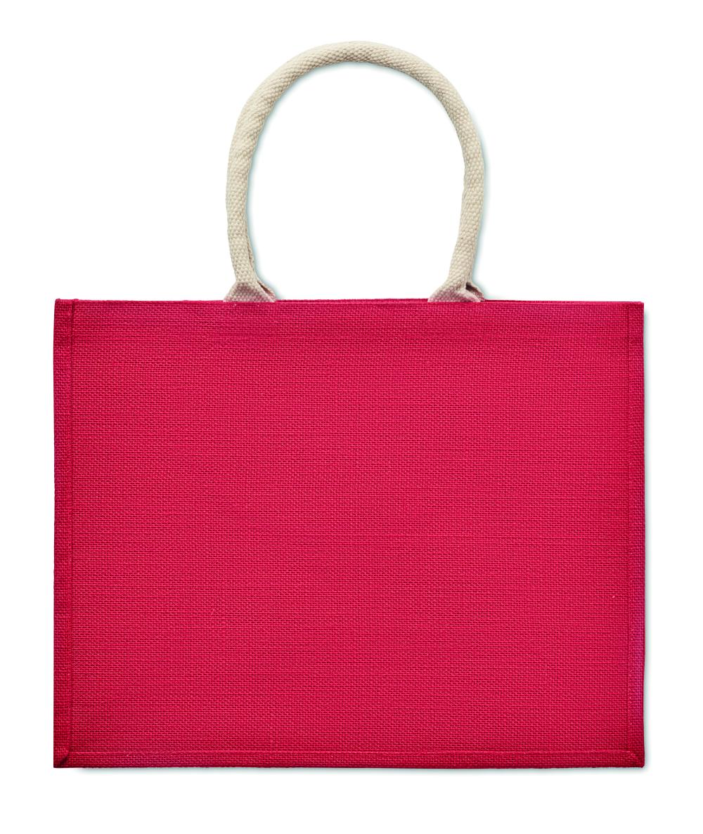 Bolsa de yute y asas algodón