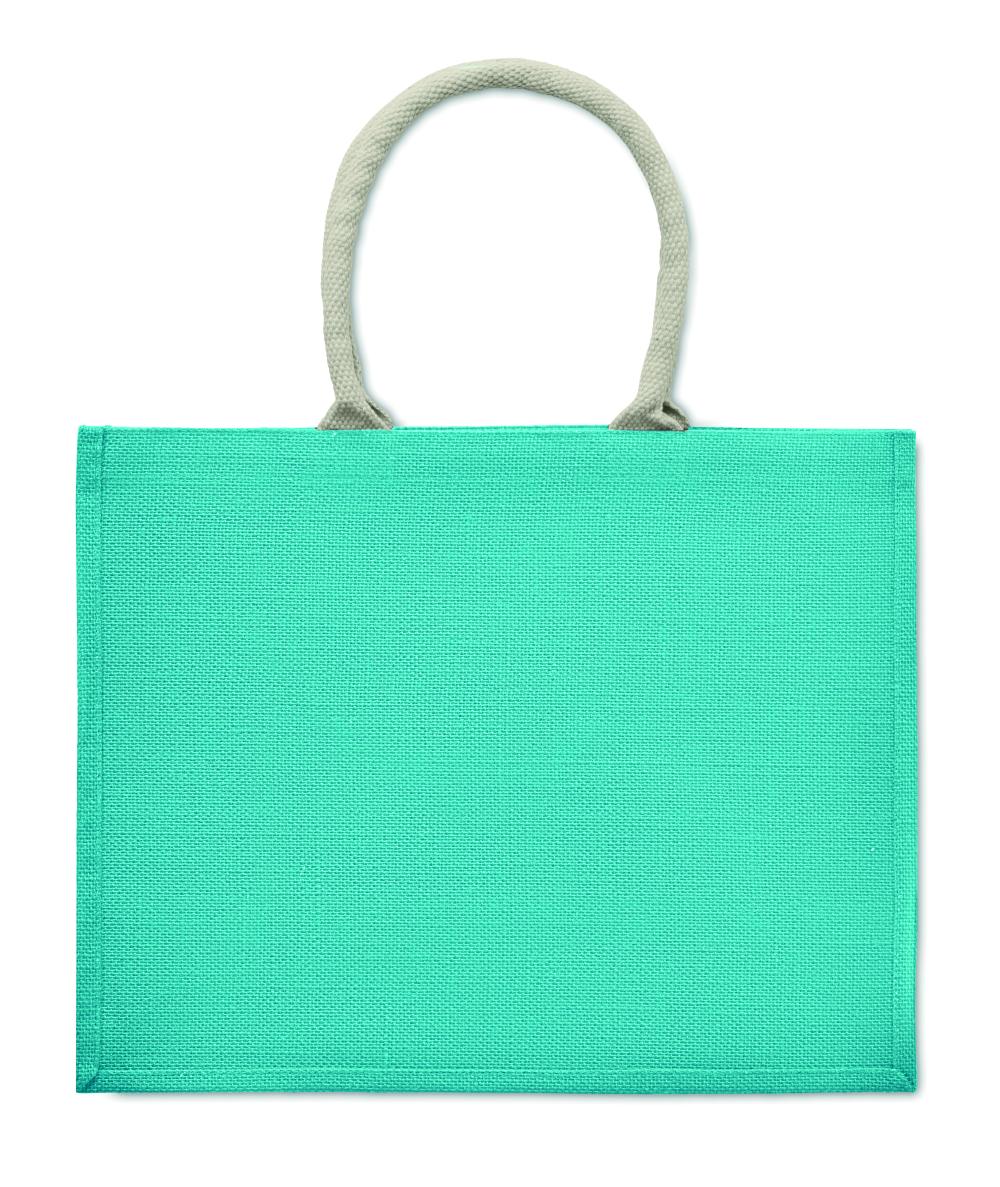 Bolsa de yute y asas algodón