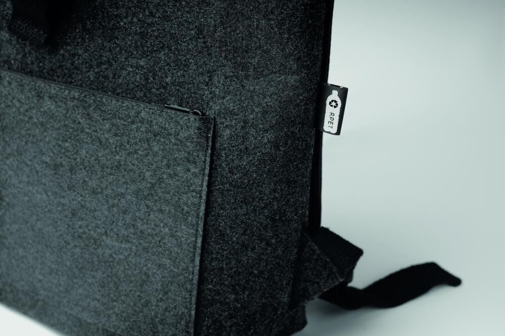 Mochila de fieltro RPET