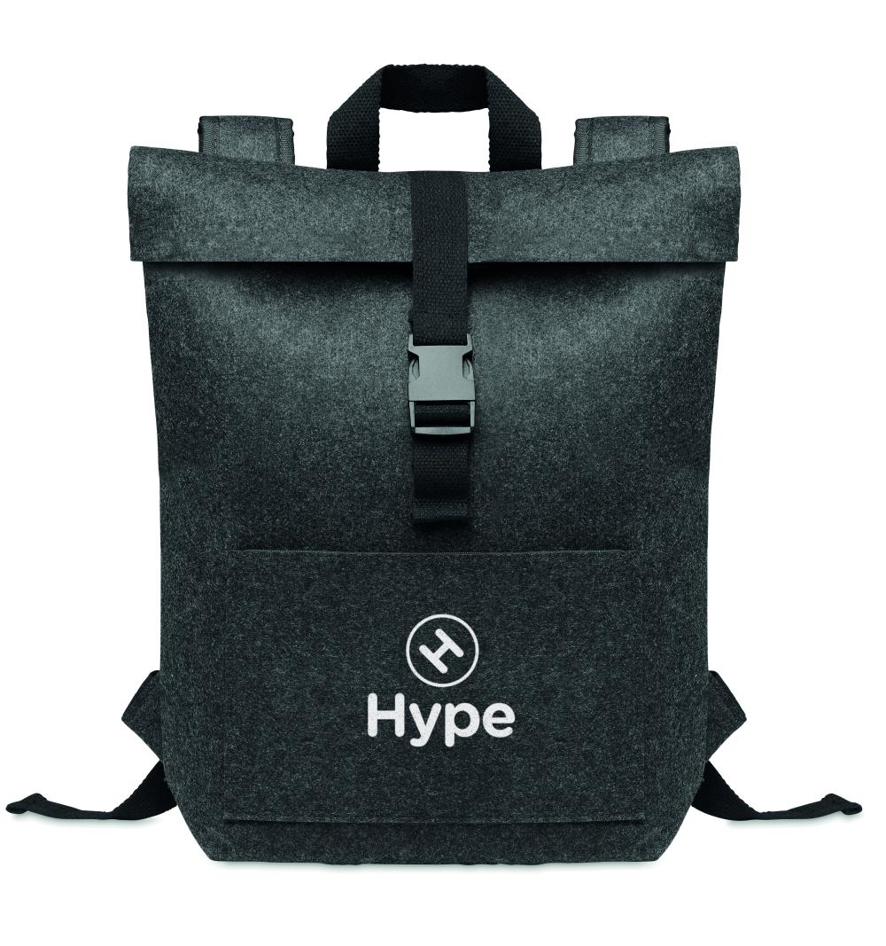 Mochila de fieltro RPET