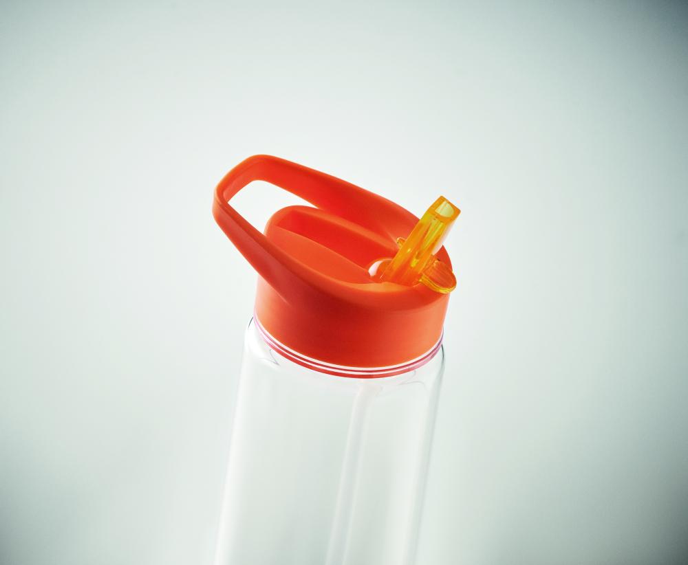 Botella RPET 650 ml con tapa