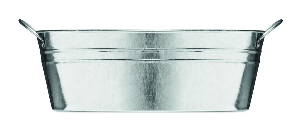 Maceta de zinc con 3 semillas