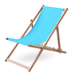 Silla de playa en madera