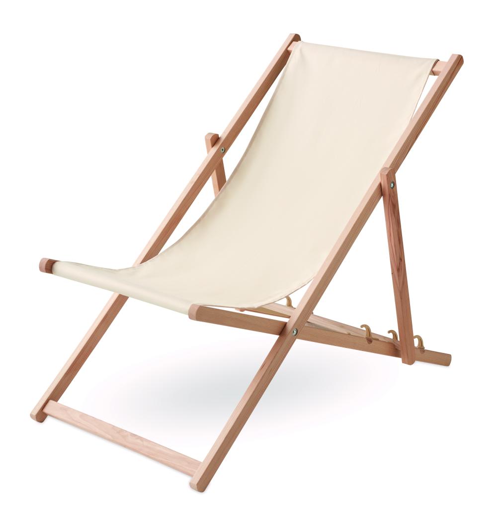 Silla de playa en madera
