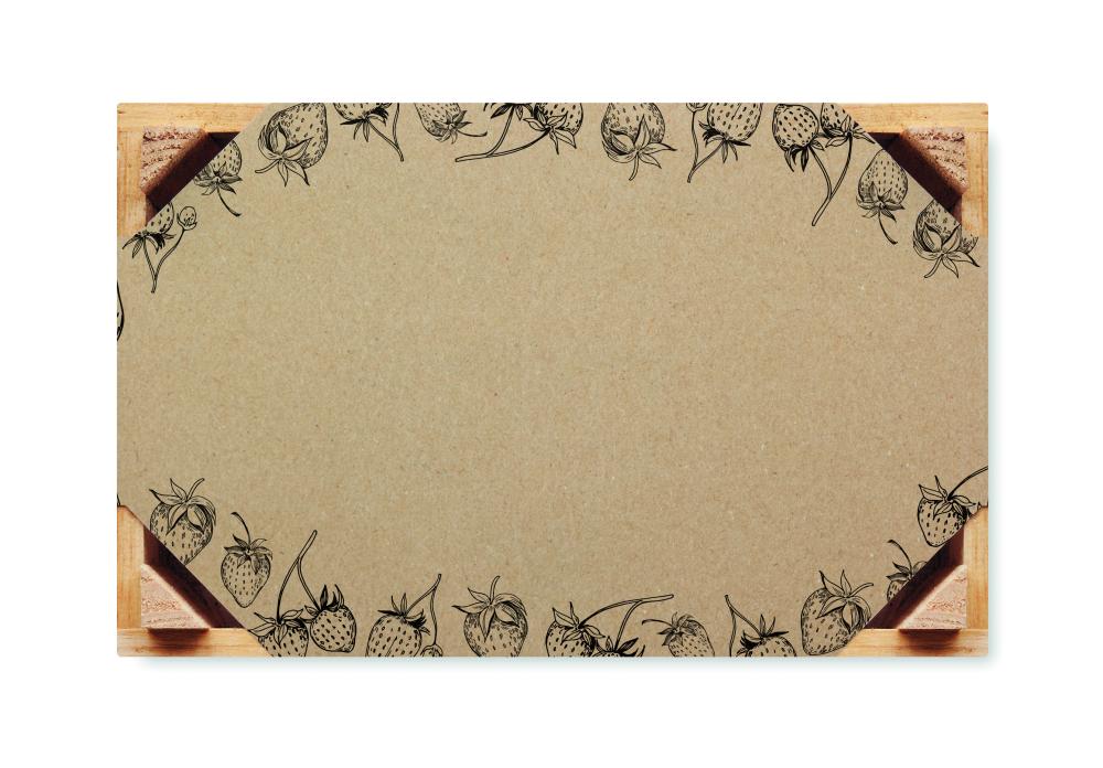 Kit de fresas en caja madera