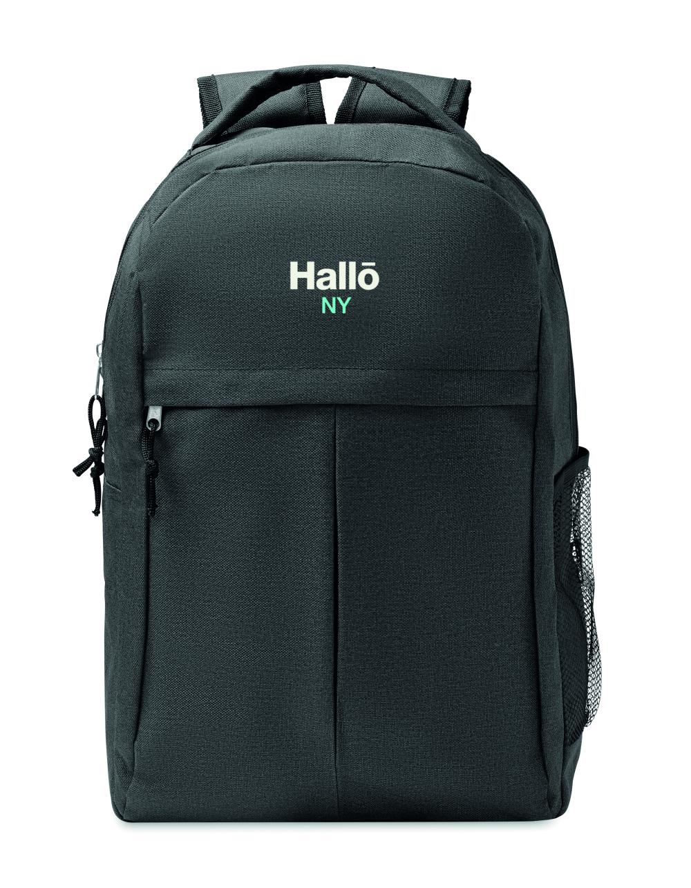 Mochila RPET 600D jaspeada