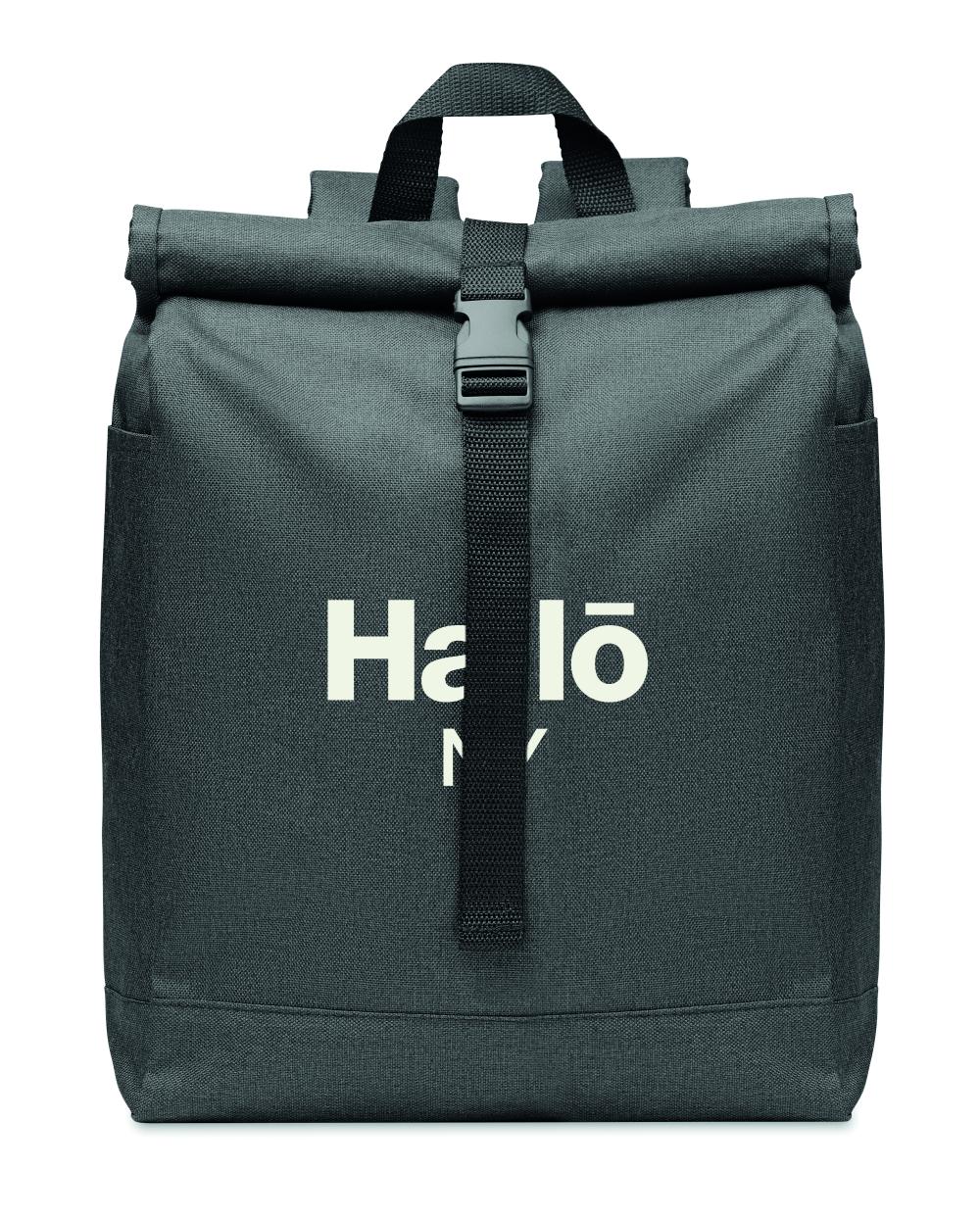 Mochila RPET 600D jaspeada