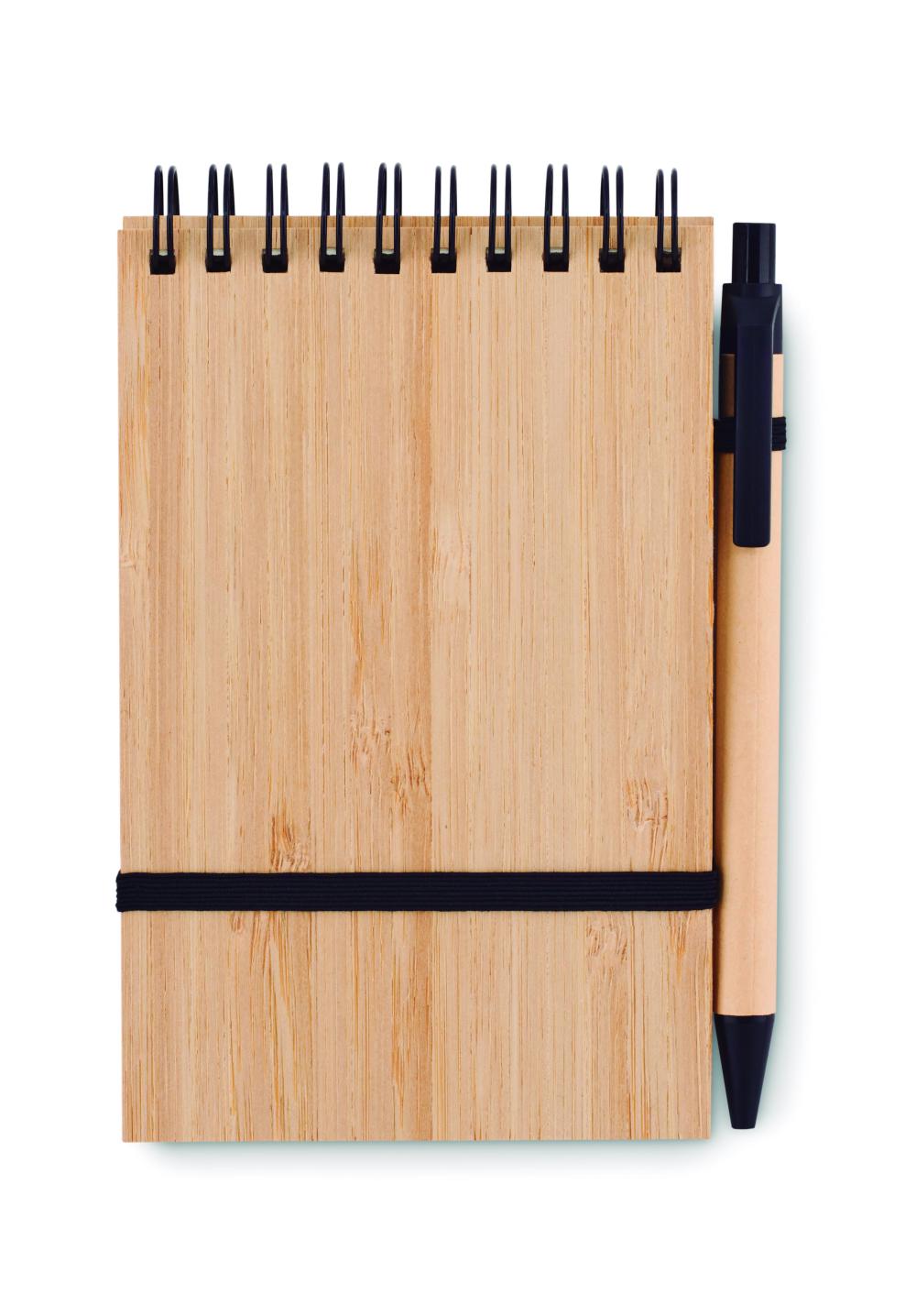 Libreta de bambú A6