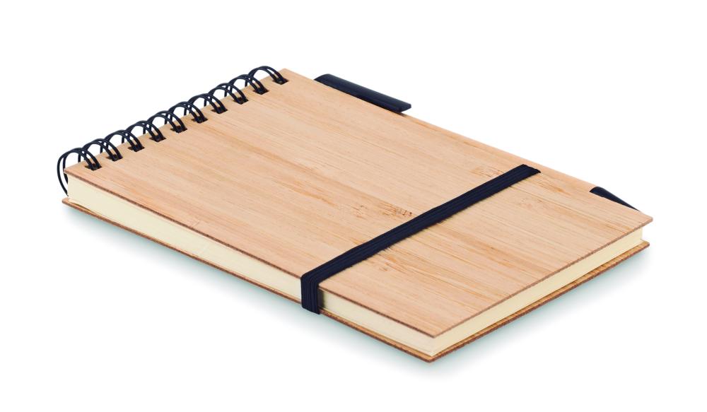 Libreta de bambú A6