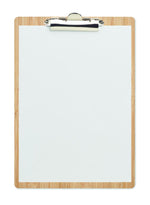 Portapapeles de bambú A4