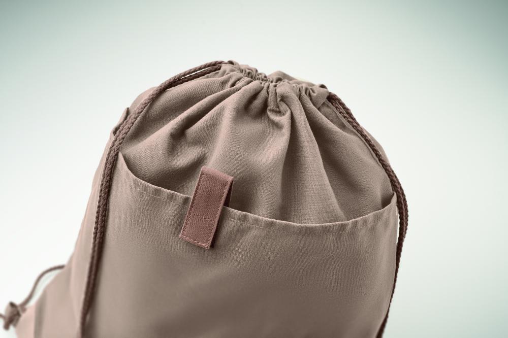 Bolsa cuerdas algodón reciclado