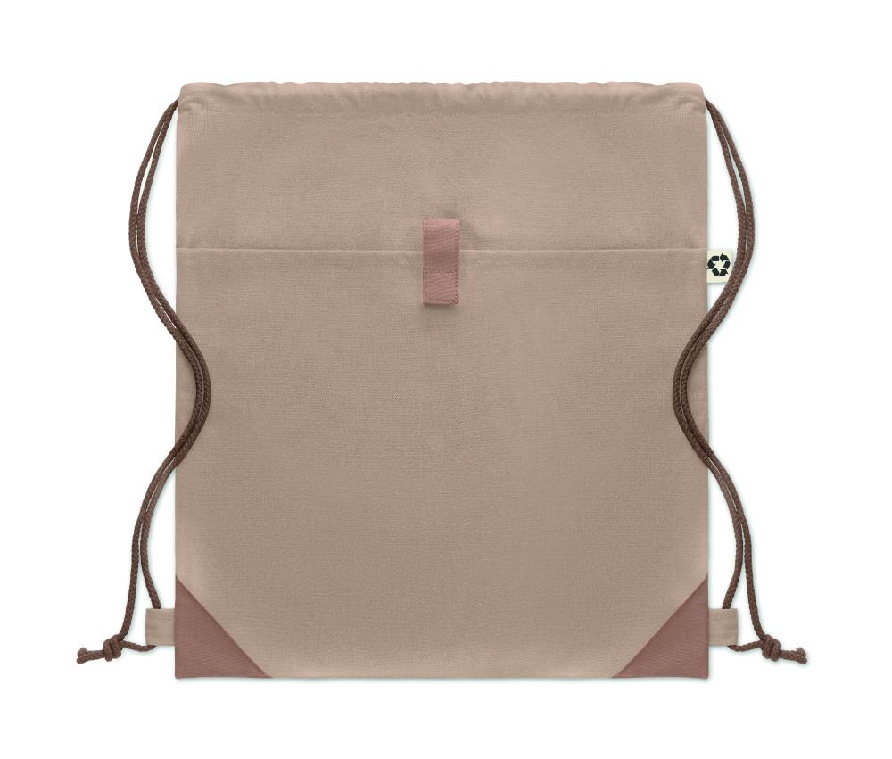 Bolsa cuerdas algodón reciclado
