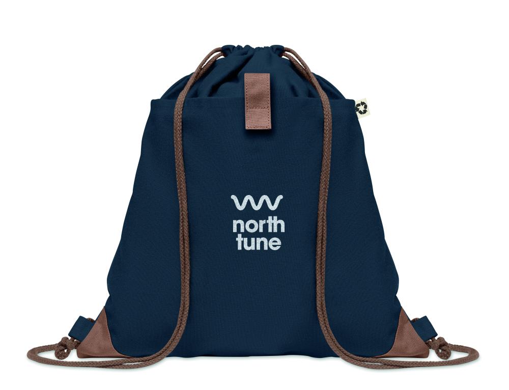 Bolsa cuerdas algodón reciclado