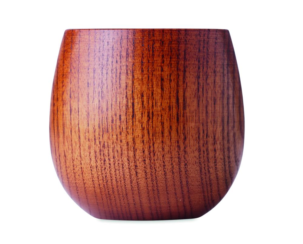 Vaso de madera de roble 250 ml