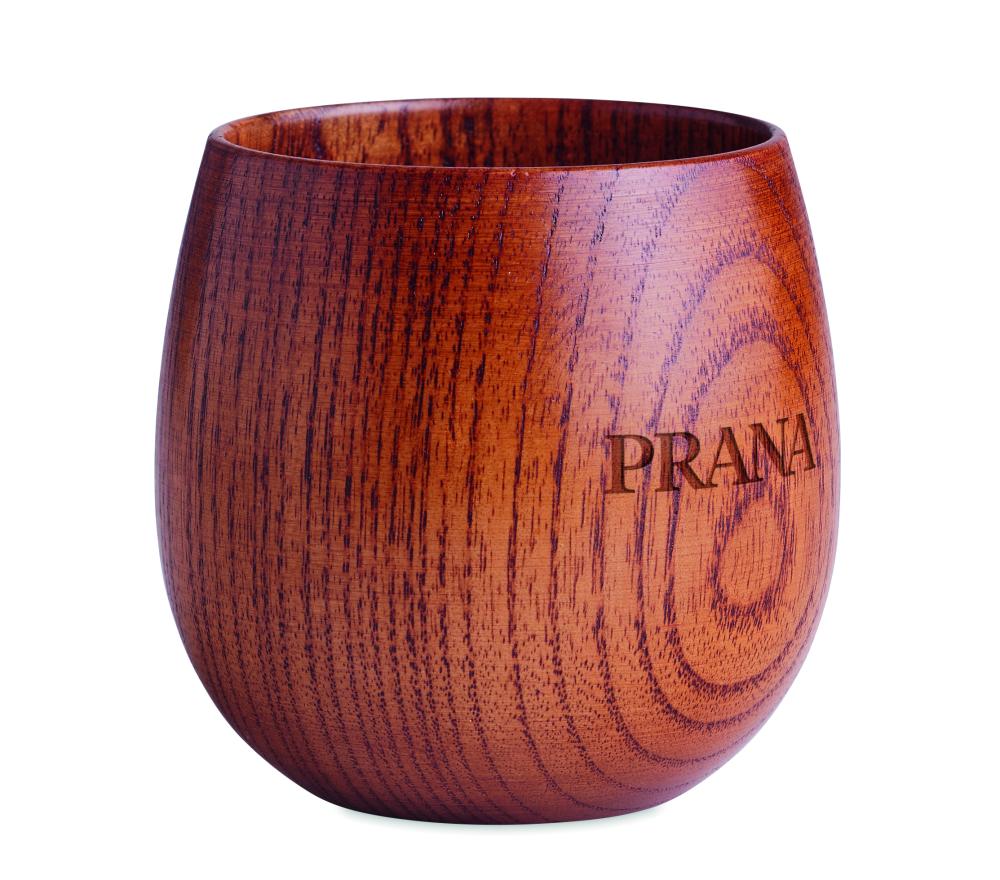 Vaso de madera de roble 250 ml