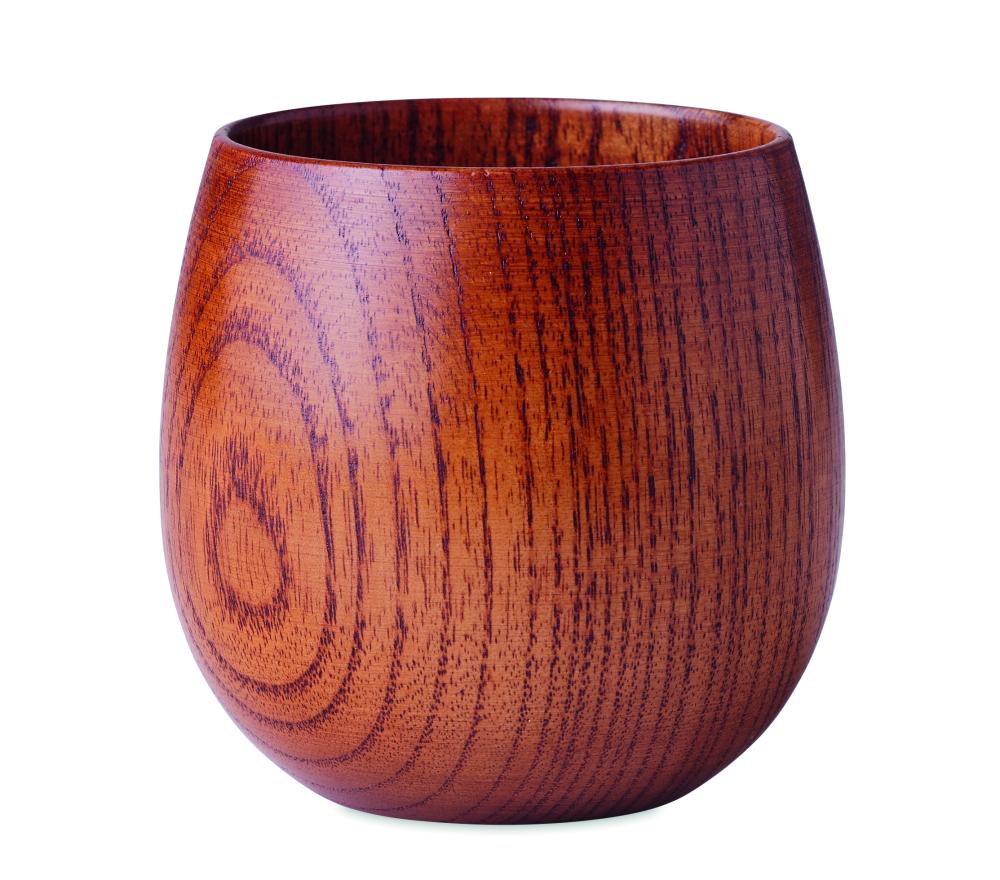 Vaso de madera de roble 250 ml
