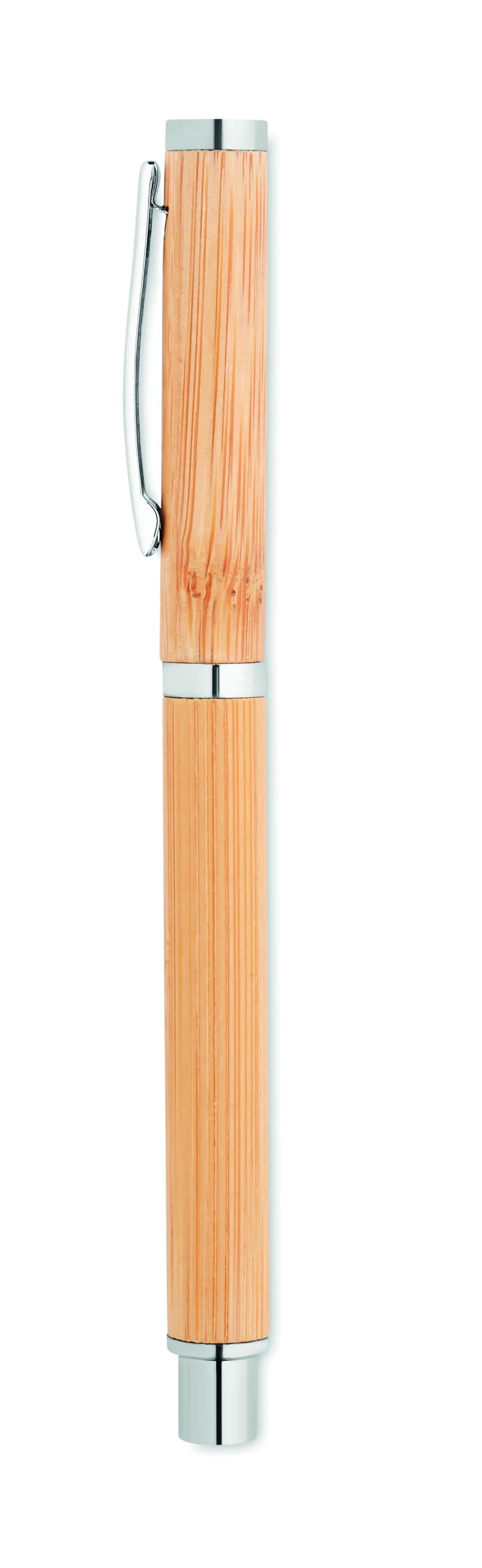 Bolígrafo de gel de bambú