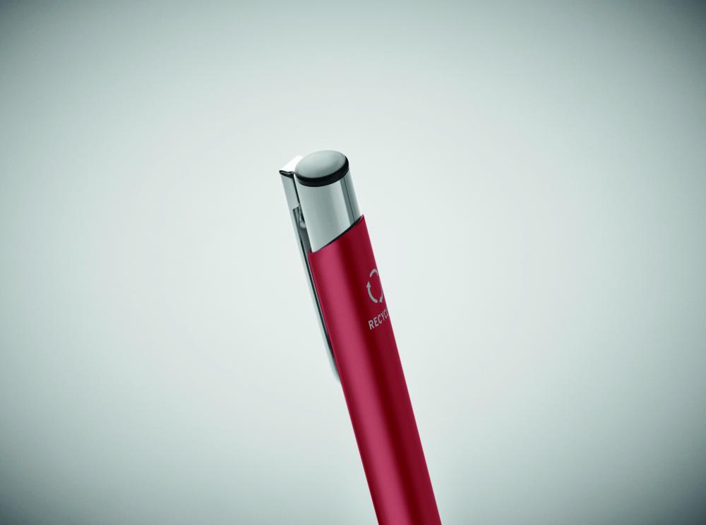 Bolígrafo aluminio reciclado