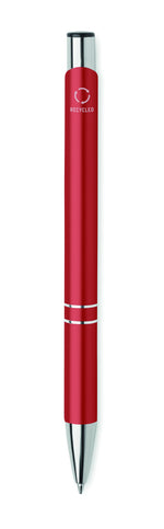 Bolígrafo aluminio reciclado