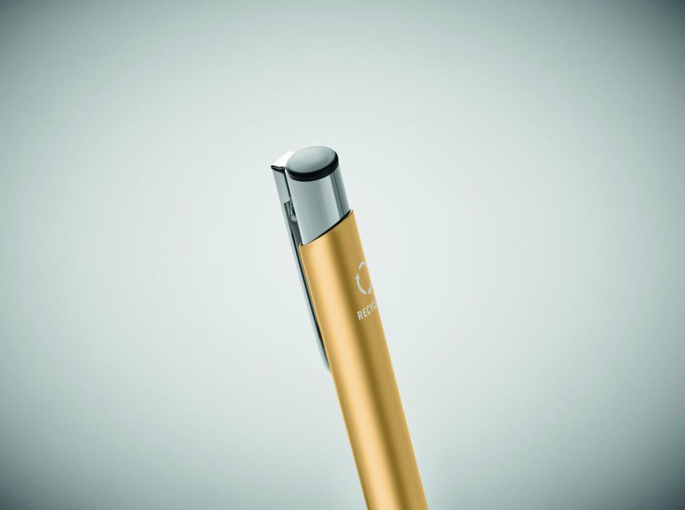 Bolígrafo aluminio reciclado