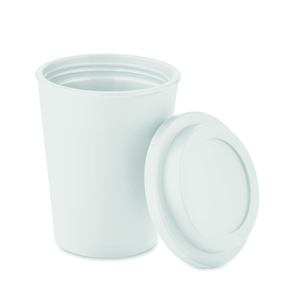 Vaso de doble pared PP 300 ml