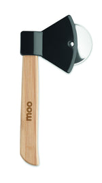 Cortador de pizza de bambú